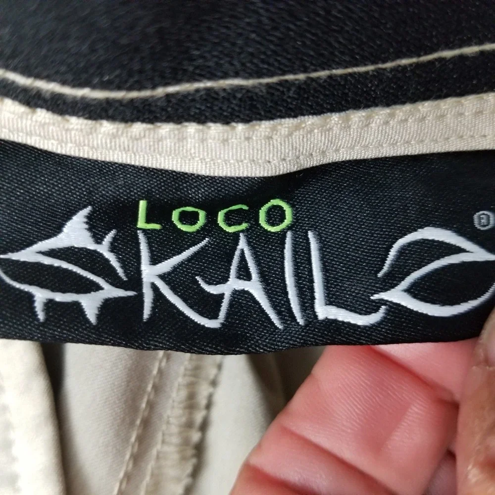 Loco Kaili Shorts Mens 36 Tan Fishing Performance Cargo Stretch Hybrid Pockets